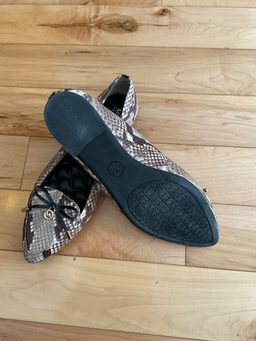 Michael Kors python ballerina flats - Picture 4 of 7
